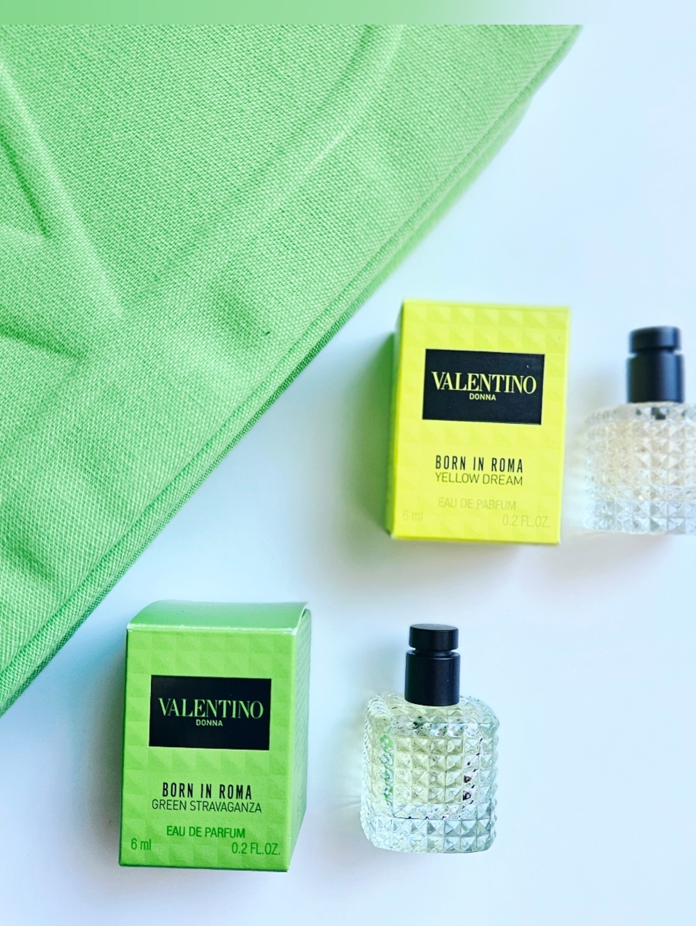 Valentino Donna Mini Set + Valentino Green Pouch